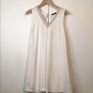 White angelic short sleeved dress